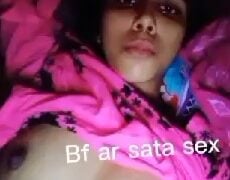 Nadia village girl riding dick of lover